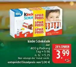 Marktkauf Kinder schokolade Angebot