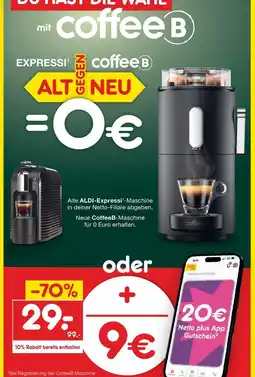 Netto Marken-Discount Coffeeb coffeeb-maschine Angebot