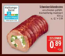 Marktkauf Schweinerückenbraten Angebot