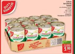 Marktkauf Gut & günstig tomaten Angebot