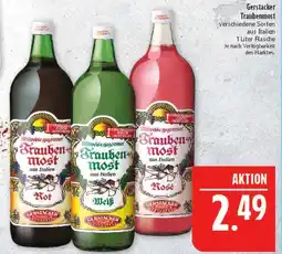 Marktkauf Gerstacker traubenmost rot Angebot