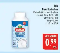 Marktkauf Arla buko kochsahne Angebot