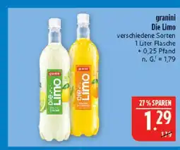 Marktkauf Granini die limo Angebot