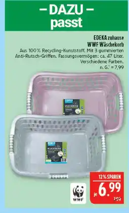 Marktkauf Edeka zuhause wwf wäschekorb Angebot