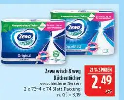 Marktkauf Zewa küchentücher Angebot