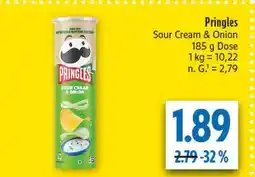 diska Pringles sour cream & onion Angebot