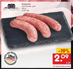 Netto Marken-Discount Gut ponholz bratwürste Angebot
