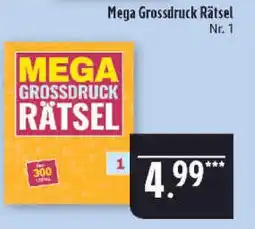 Marktkauf Grossdruck rätsel Angebot