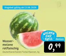 KONSUM Wassermelone Angebot