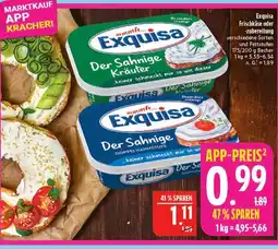 Marktkauf Exquisa der sahnige kräuter Angebot