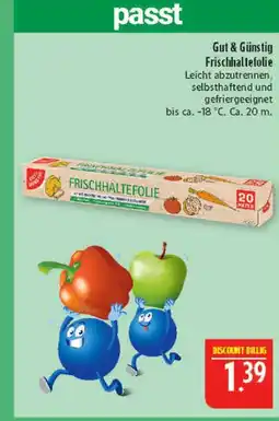 Marktkauf Gut & günstig frischhaltefolie Angebot