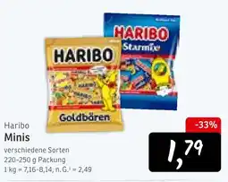 KONSUM Haribo fruchtgummi minis Angebot