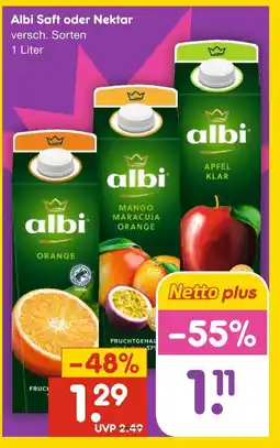 Netto Marken-Discount Albi saft Angebot