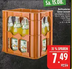 Marktkauf Bad brambacher garten-limonade Angebot