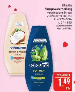 Marktkauf Schauma shampoo Angebot