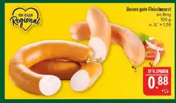 Marktkauf Von herzen regional fleischwurst im ring Angebot