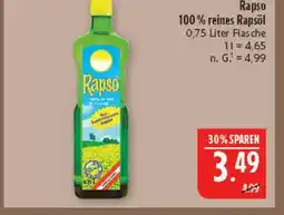 Marktkauf Rapso rapsöl Angebot