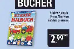 Marktkauf Sticker malbuch Angebot