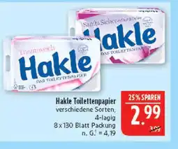 Marktkauf Hakle toilettenpapier Angebot