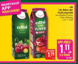 Marktkauf Albi saft Angebot