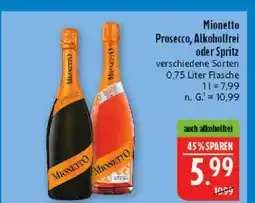 Marktkauf Mionetto prosecco alkoholfrei Angebot