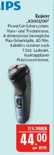 Marktkauf Philips rasierer Angebot