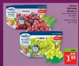 Marktkauf San lucar tafeltrauben hell Angebot