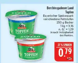 Marktkauf Berchtesgadener land topfen Angebot