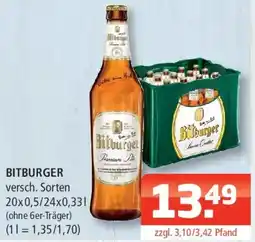 Getränke Oase BITBURGER Angebot