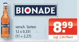 Getränke Oase BIONADE Angebot