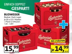 Lösch Depot BUDWEISER Budvar, Dark Lager Angebot