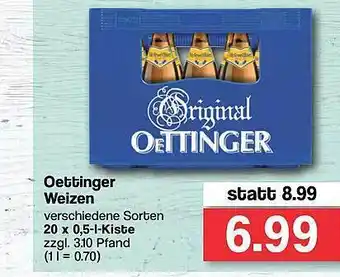 Famila Nord West Oettinger Weizen Angebot