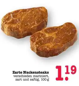 Scheck-in-Center Zarte Nackensteaks Angebot