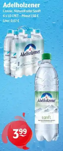 Getränke Hoffmann Adelholzener Classic, Naturell oder Sanft Angebot