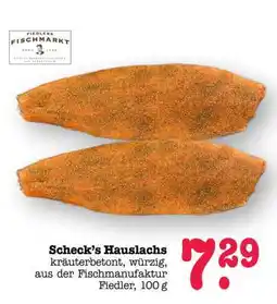 Scheck-in-Center Scheck`s Hauslachs Angebot