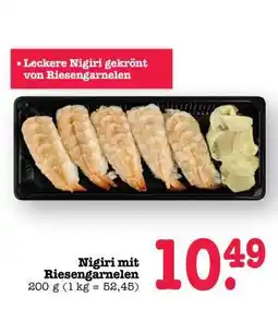 Scheck-in-Center Nigiri mit Riesengarnelen Angebot