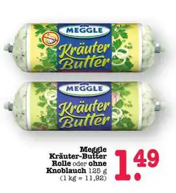 Scheck-in-Center Meggle Kräuter- butter Angebot