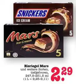 Scheck-in-Center Eisriegel Mars Angebot