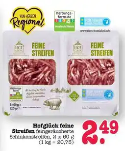 Scheck-in-Center Hofglück Feine Streifen Angebot