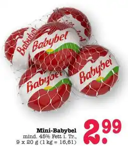 Scheck-in-Center Mini-Babybel Angebot