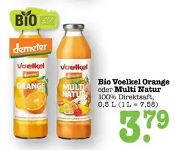 Scheck-in-Center Bio Voelkel Orange oder Multi Natur Angebot