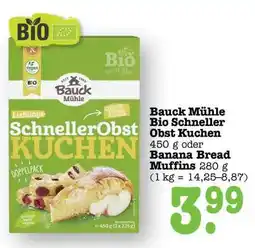 Scheck-in-Center Bauck Mühle Bio Schneller Obst Kuchen Angebot