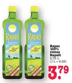 Scheck-in-Center Rapso 100 % reines Rapsöl Angebot