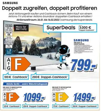 Expert Technomarkt Samsung UHD QLED TV 55" | GQ55Q74AATXZG Angebot