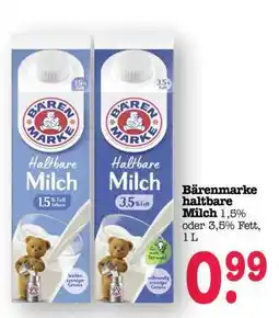 Scheck-in-Center BÄRENMARKE Haltbare Milch Angebot