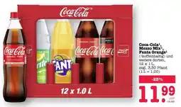Scheck-in-Center Coca-Cola, Mezzo Mix, Fanta Orange Angebot