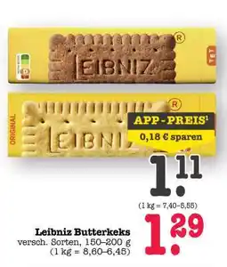 Scheck-in-Center Leibniz Butterkeks Angebot