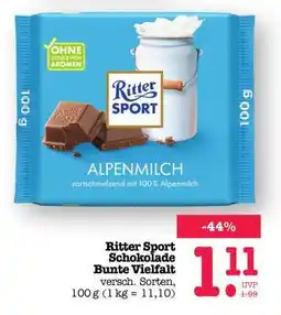 Scheck-in-Center Ritter Sport Schokolade Bunte Vielfalt Angebot