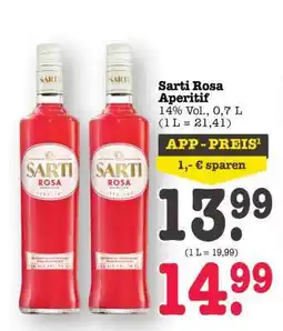 Scheck-in-Center Sarti Rosa Aperitif Angebot