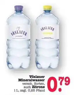 Scheck-in-Center Vöslauer Mineralwasser Angebot